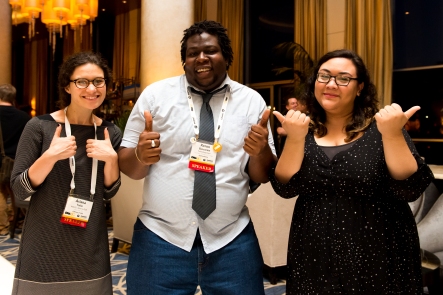 LOS ANGELES, CA - SEPTEMBER 25: The 2015 Online News Association Conference at the Hyatt Regency Century Plaza Hotel on September 25, 2015 in Los Angeles, California. (Photo by Daniel Petty/for ONA)